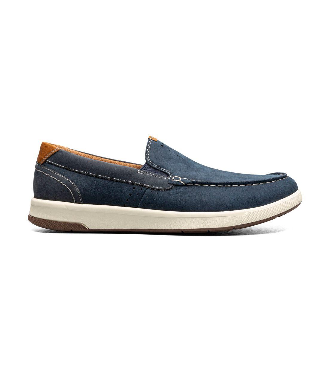 Mocasines Casual Crossover Slip Navy-2