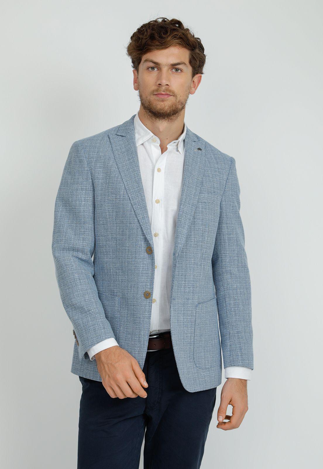 Chaqueta hombre Slim Fit Catrino  Celeste-0