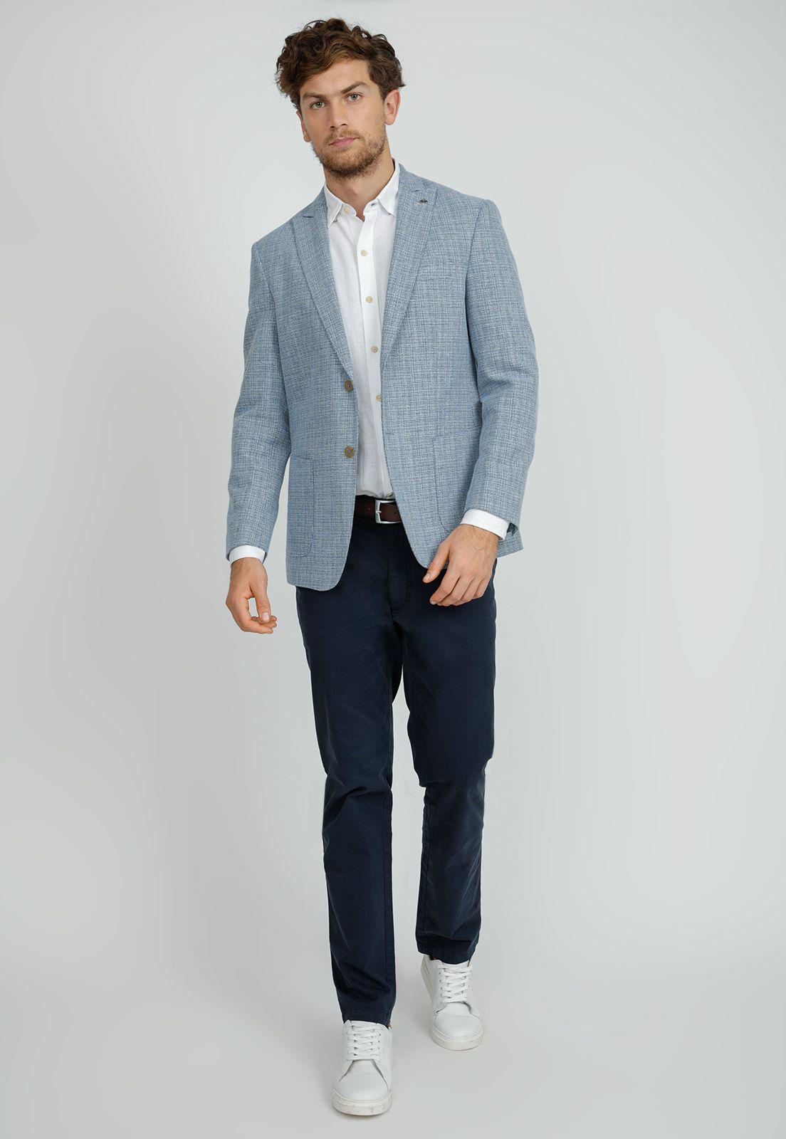 Chaqueta hombre Slim Fit Catrino  Celeste-3