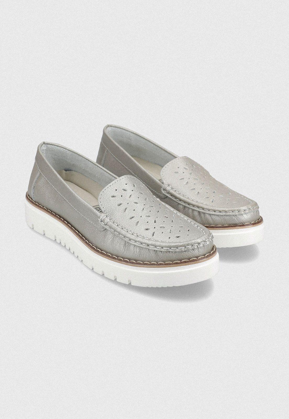 Zapatos De Mujer Ex 11522 003 Plata-1