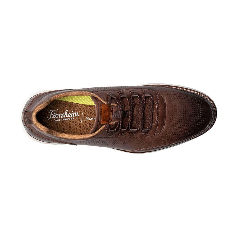 Zapatos Casual Launch Elastic Lace Cognac-5