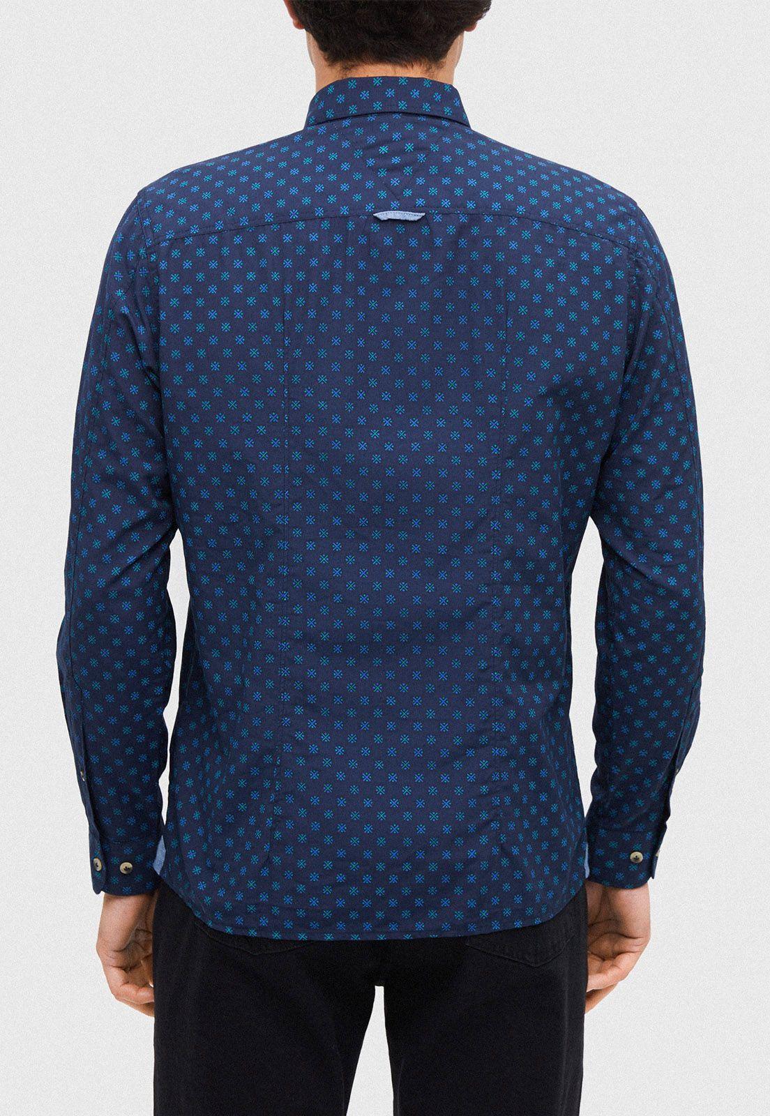 Camisa River Navy-1