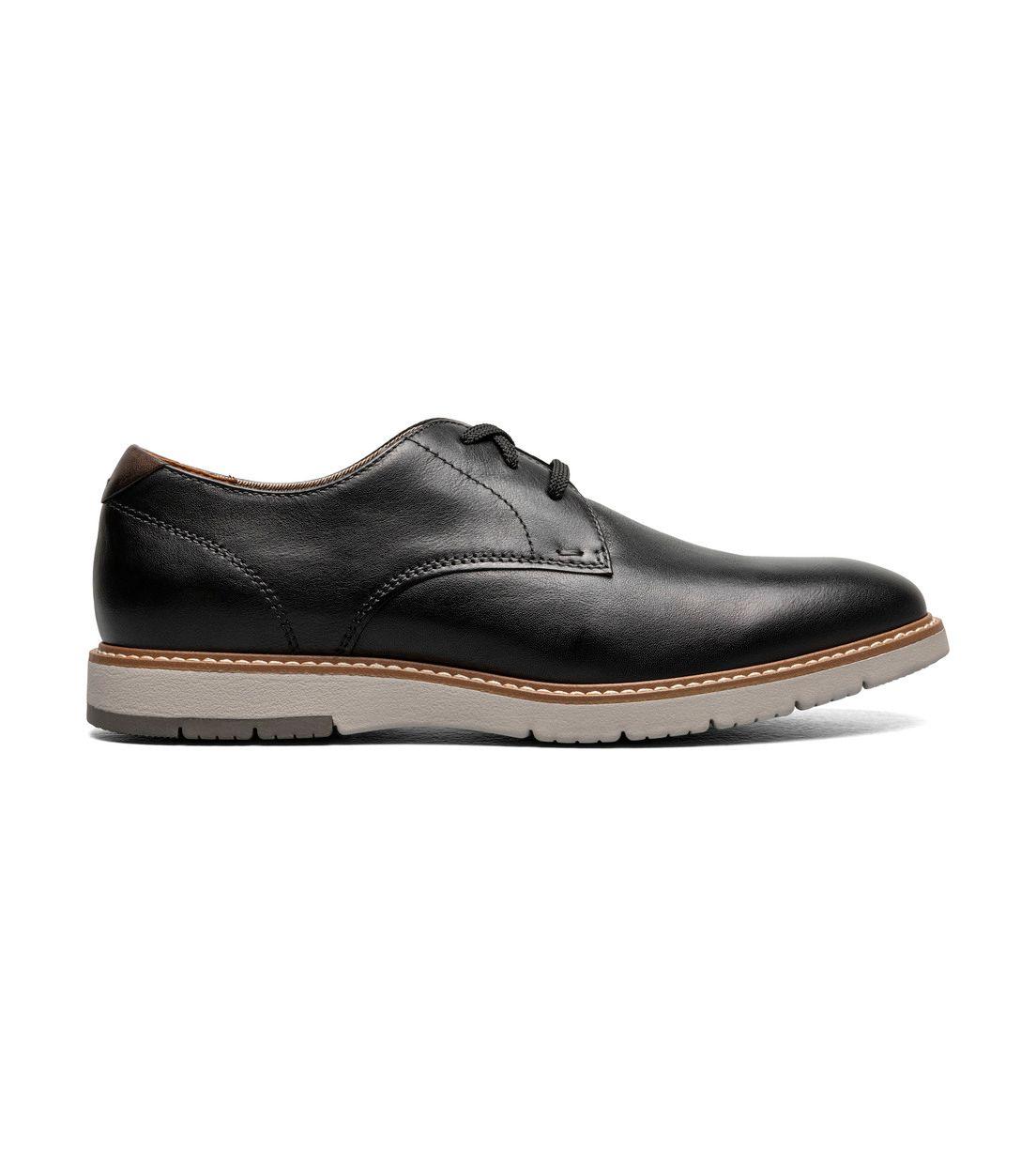 Zapatos Casual Vibe Plain Oxford Negro-2