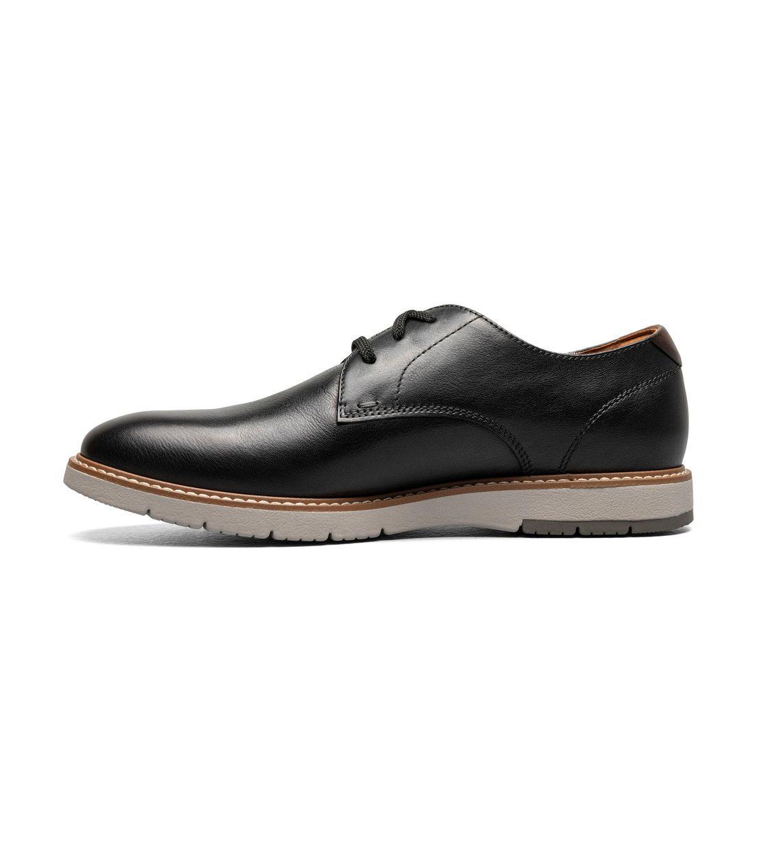Zapatos Casual Vibe Plain Oxford Negro-4