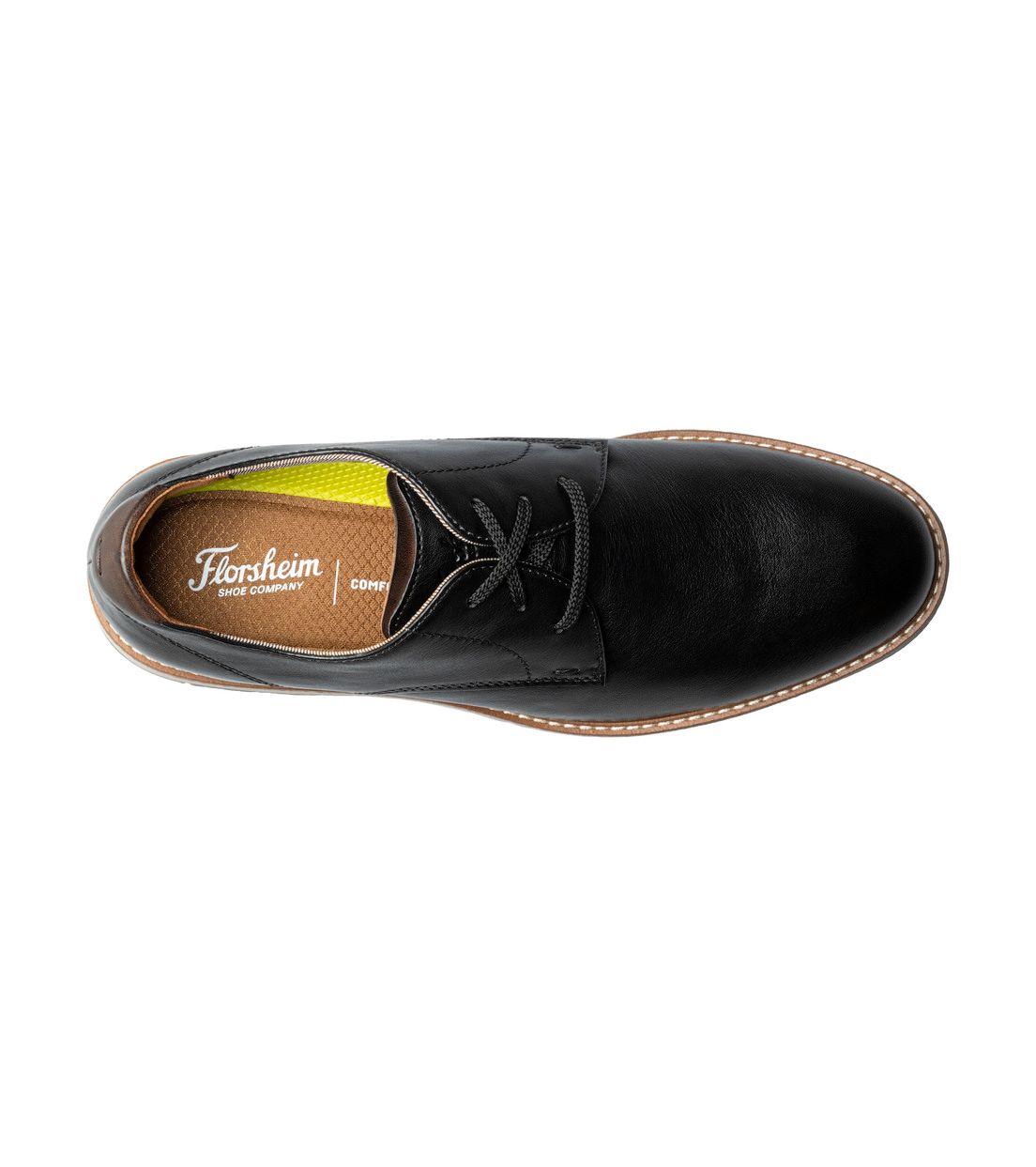 Zapatos Casual Vibe Plain Oxford Negro-5