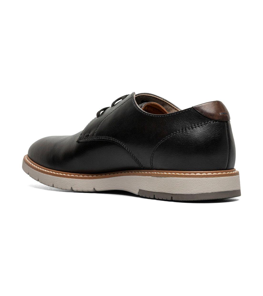 Zapatos Casual Vibe Plain Oxford Negro-7