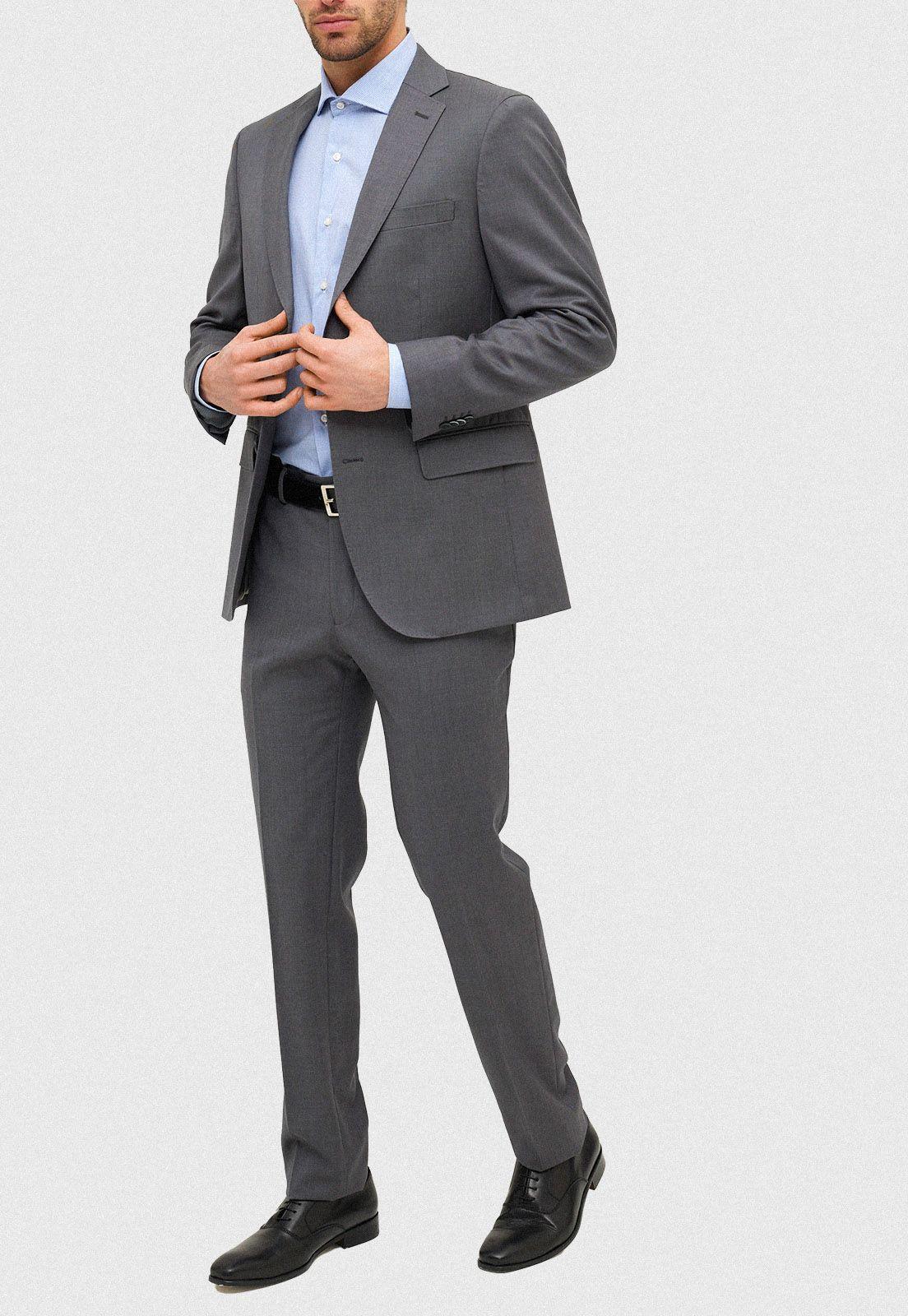 Traje Formal Business Gris-0