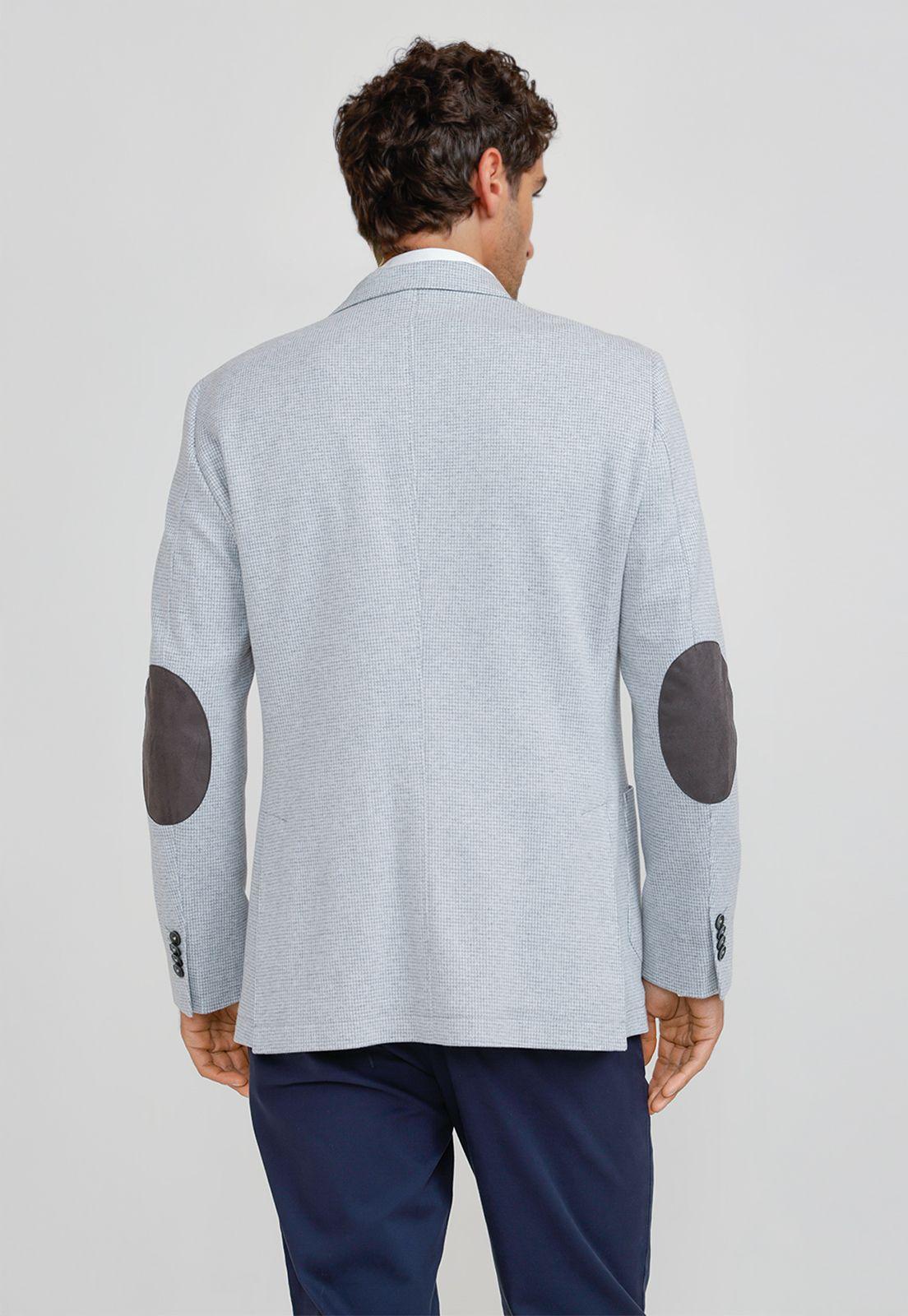 Chaqueta Casual Algodón Clark Gris-1