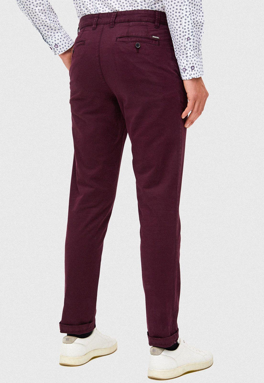 Pantalón casual  Vinci Burdeo-1