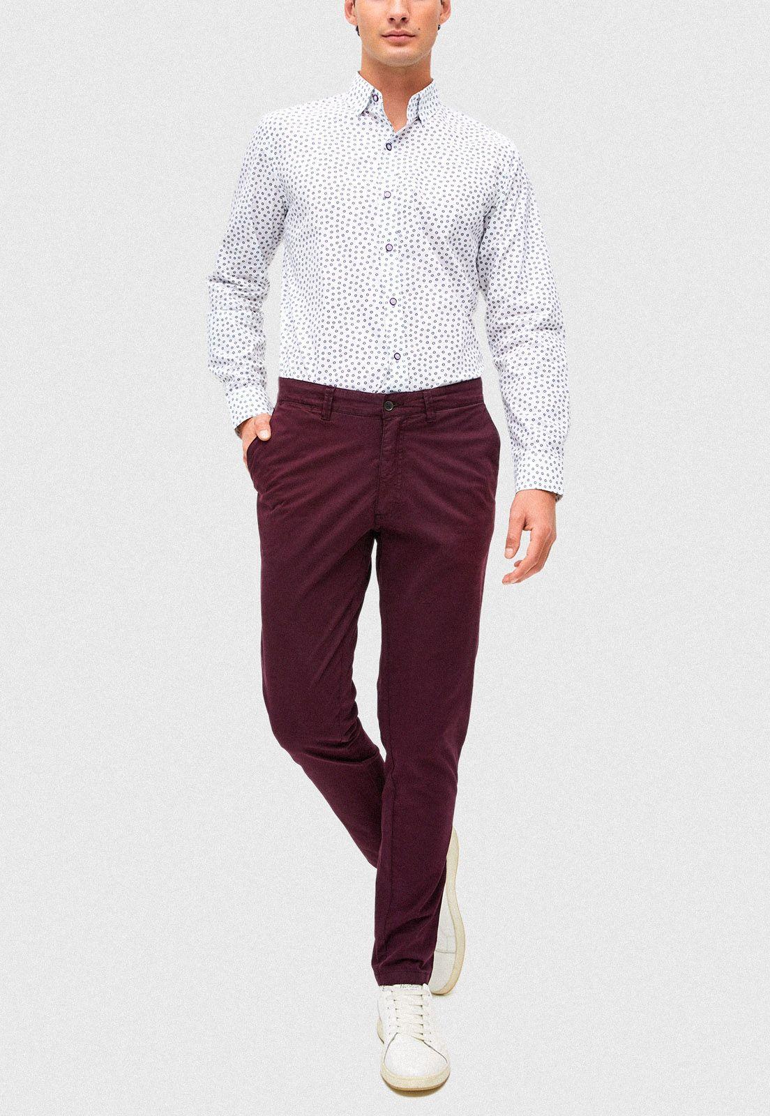 Pantalón casual  Vinci Burdeo-3