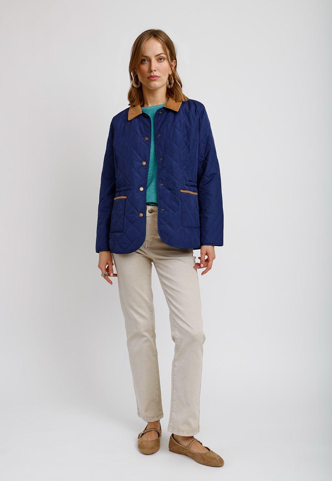 Parka Ligera Navy Sonnet Mujer-3