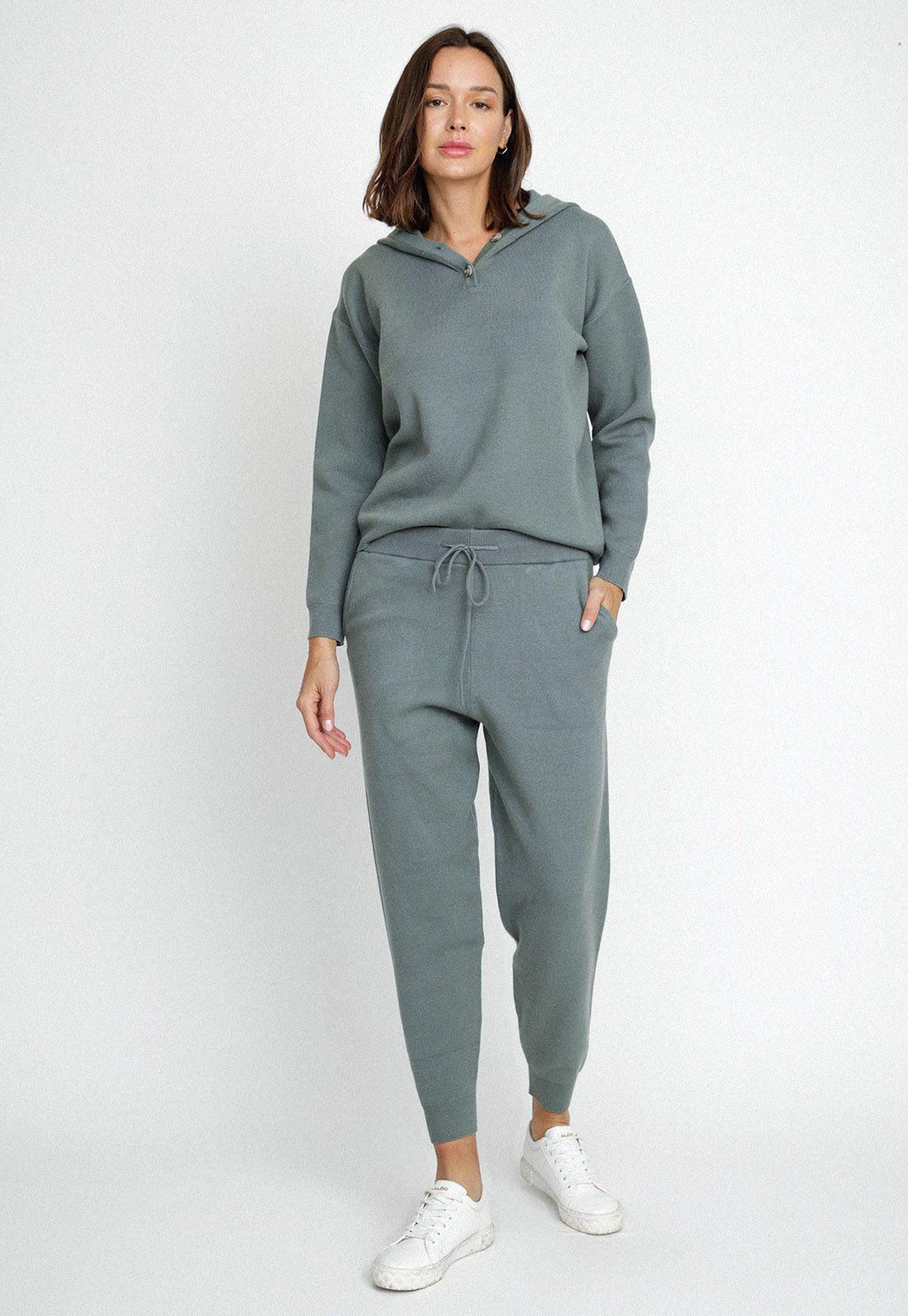 Pantalón Avis Bottom Verde Nilo-3