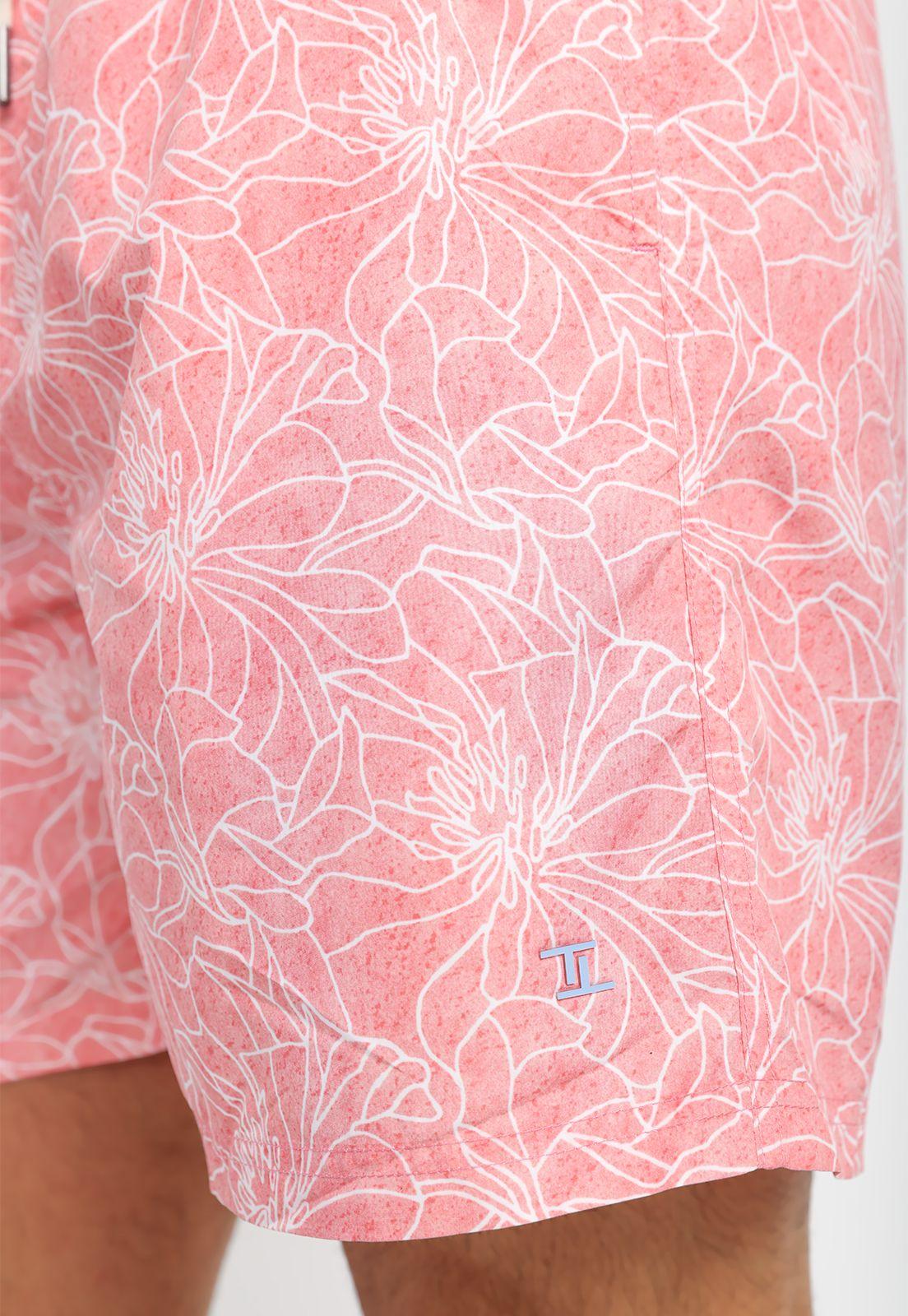 Traje De Baño Estampado Juma Coral-2