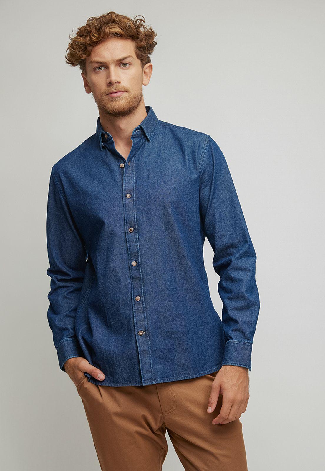 Camisa Bishop Denim azul-0