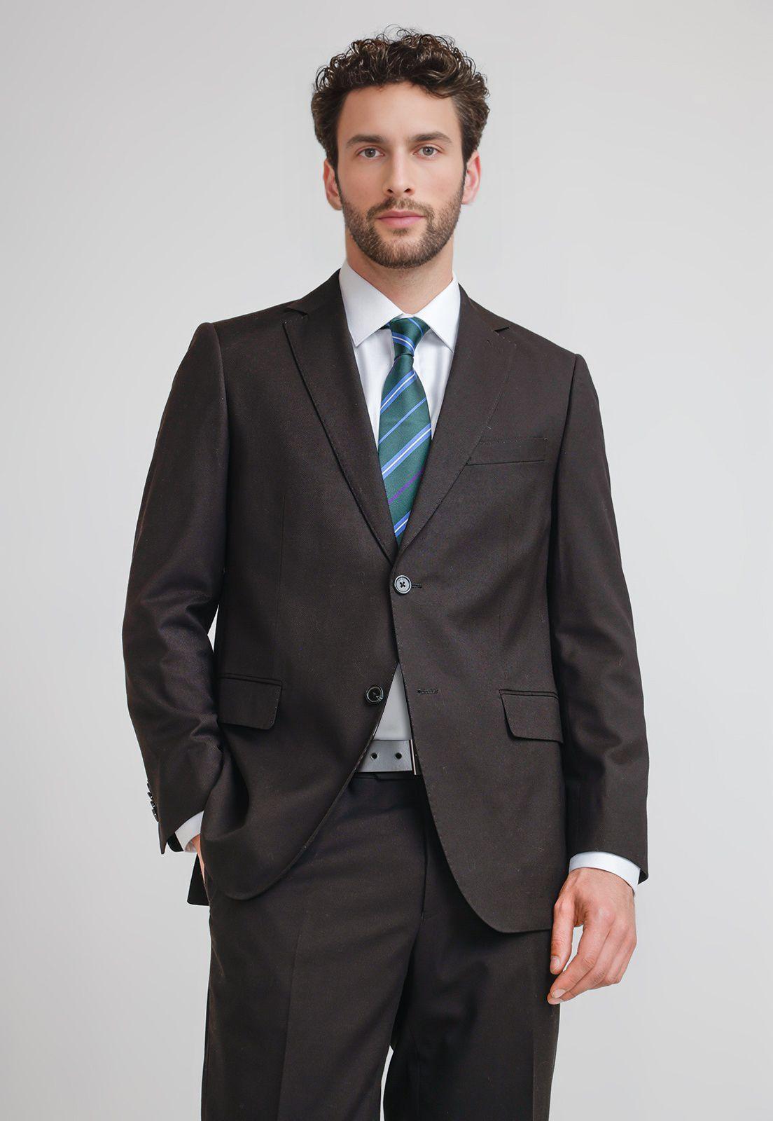 Traje Hombre Formal Executive Negro-3