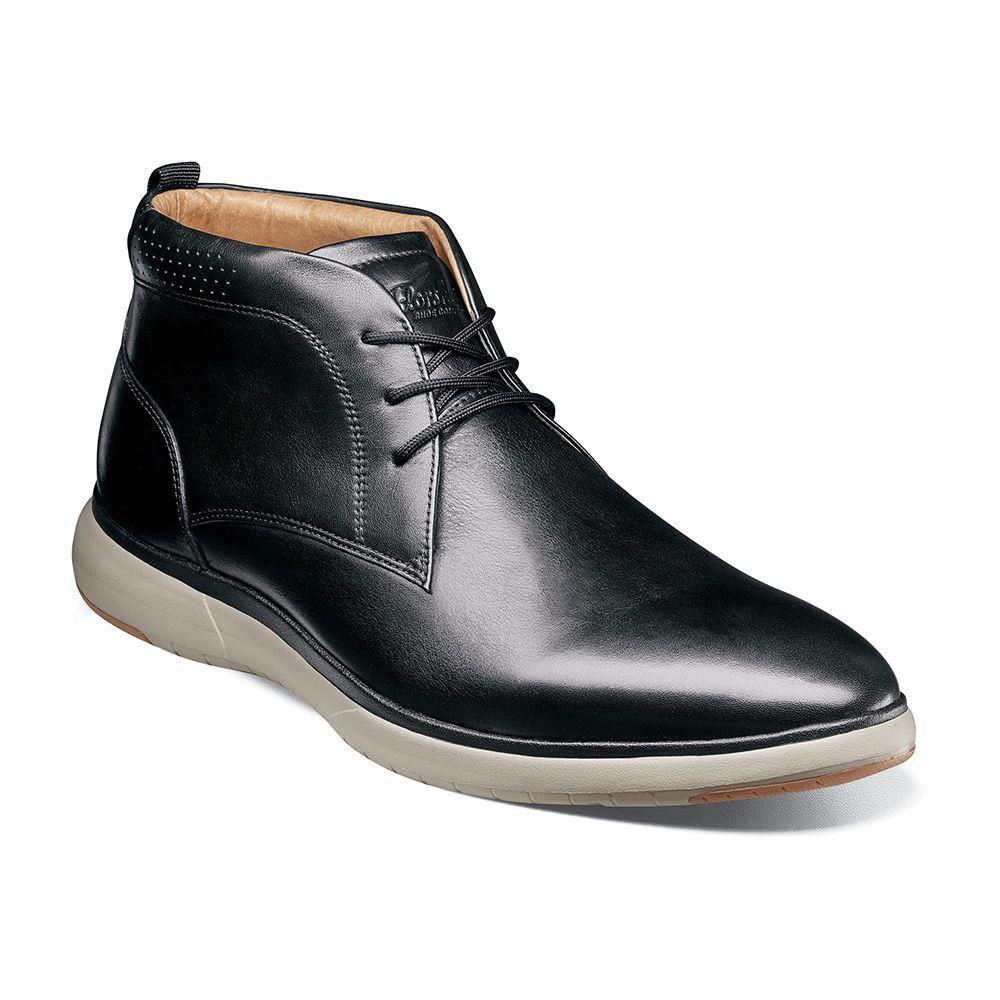 Botines Flair Plain Toe Chukka Negro-0