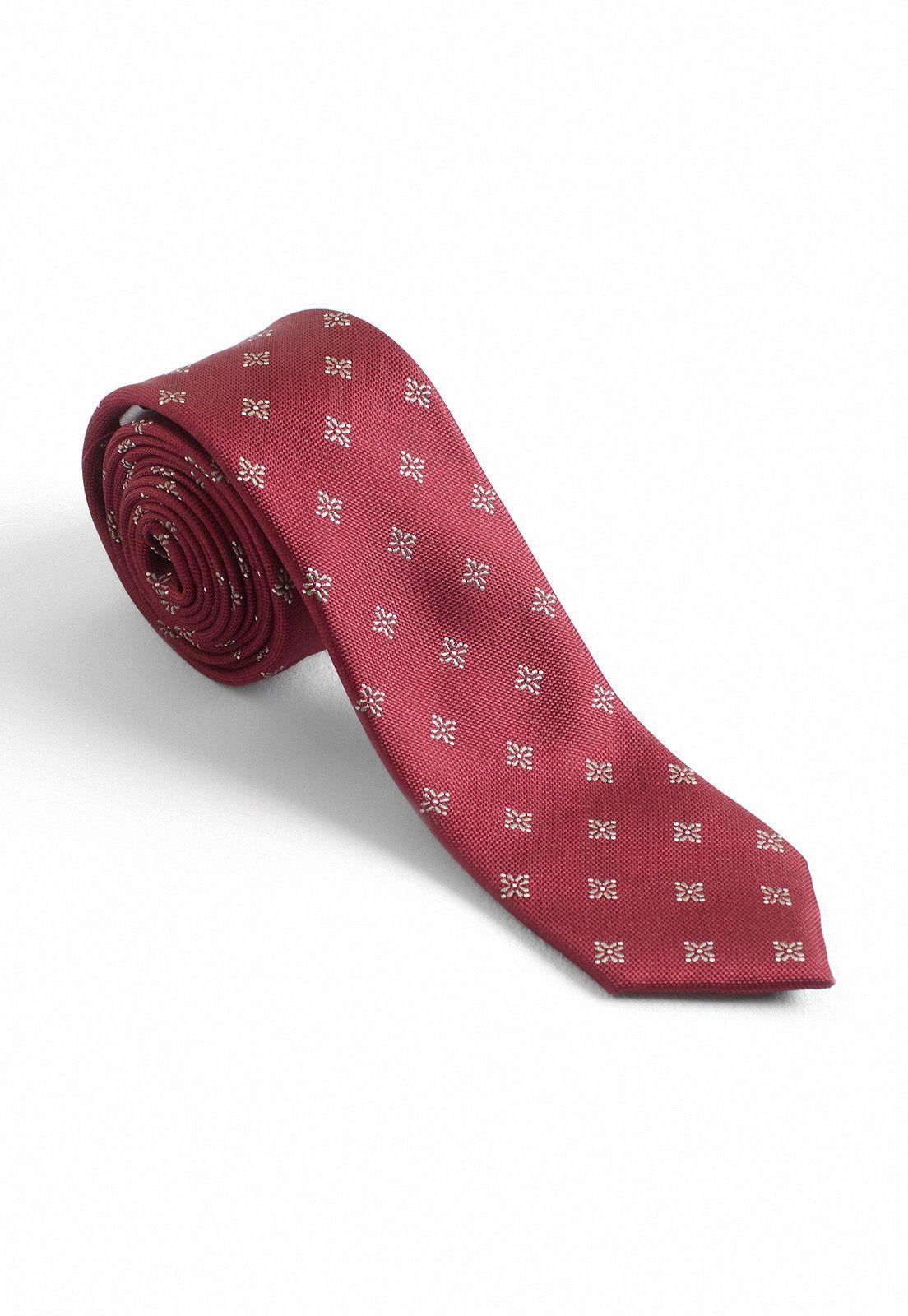 Corbata fantasía burdeo resist spill.-0
