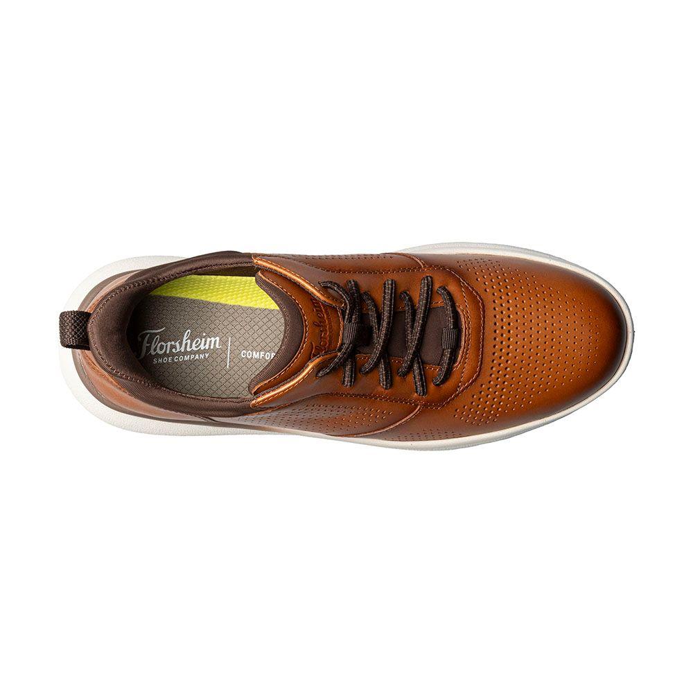Zapatillas Casual Fleet Perf Lace Cognac-5