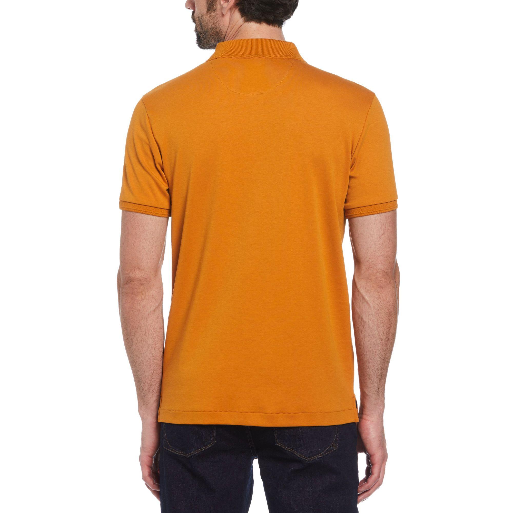 Polera Polo De Hombre Mostaza-1
