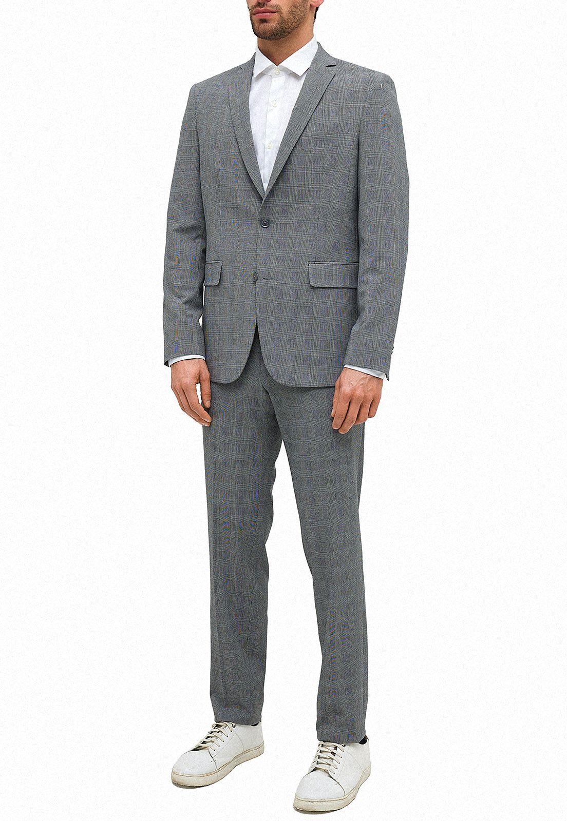 Chaqueta Suit Sep Washable Slim Gris-3