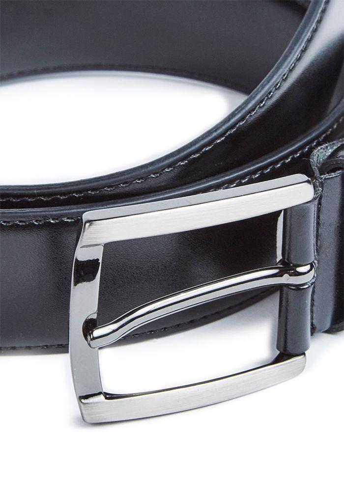 Cinturón Vercelli Liso Negro-1