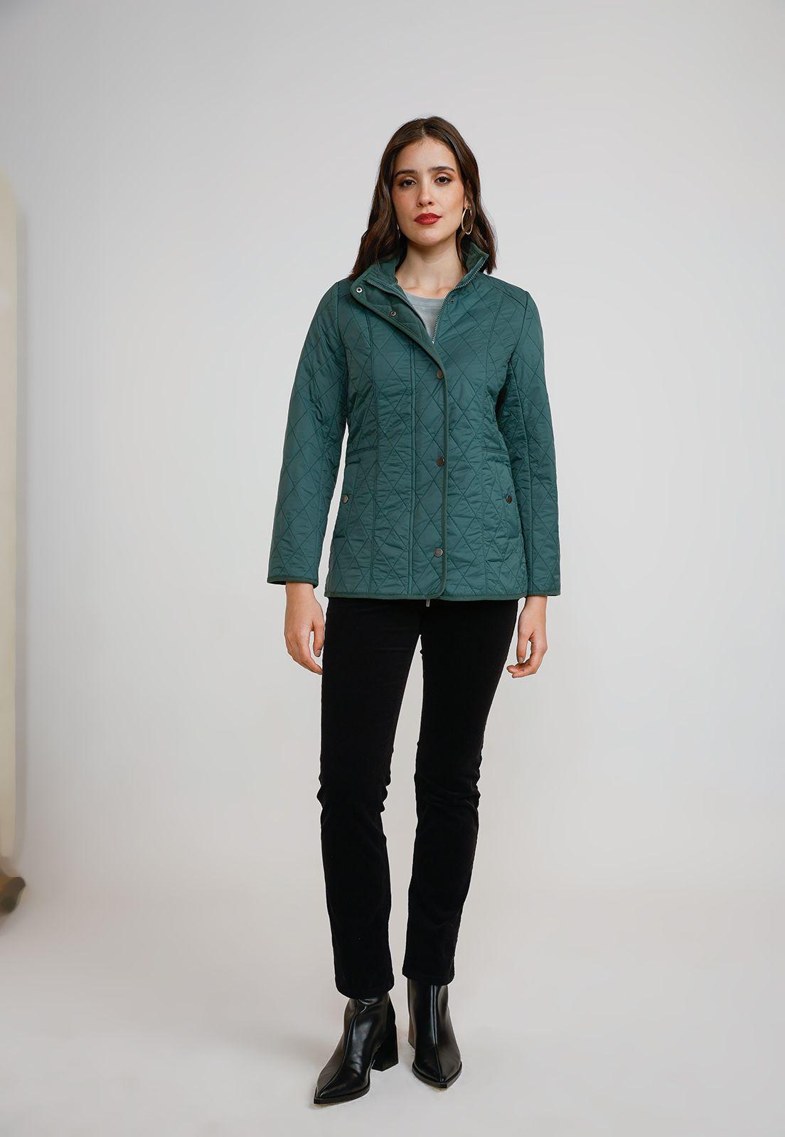 Parka Ligera Mujer Verde-3