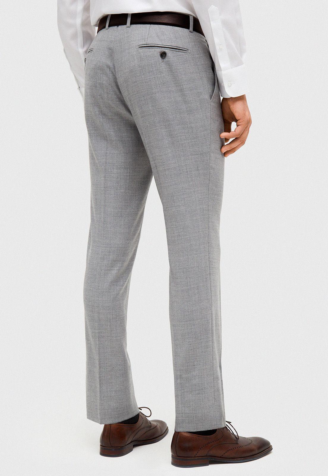 Pantalón Franela Gris-1