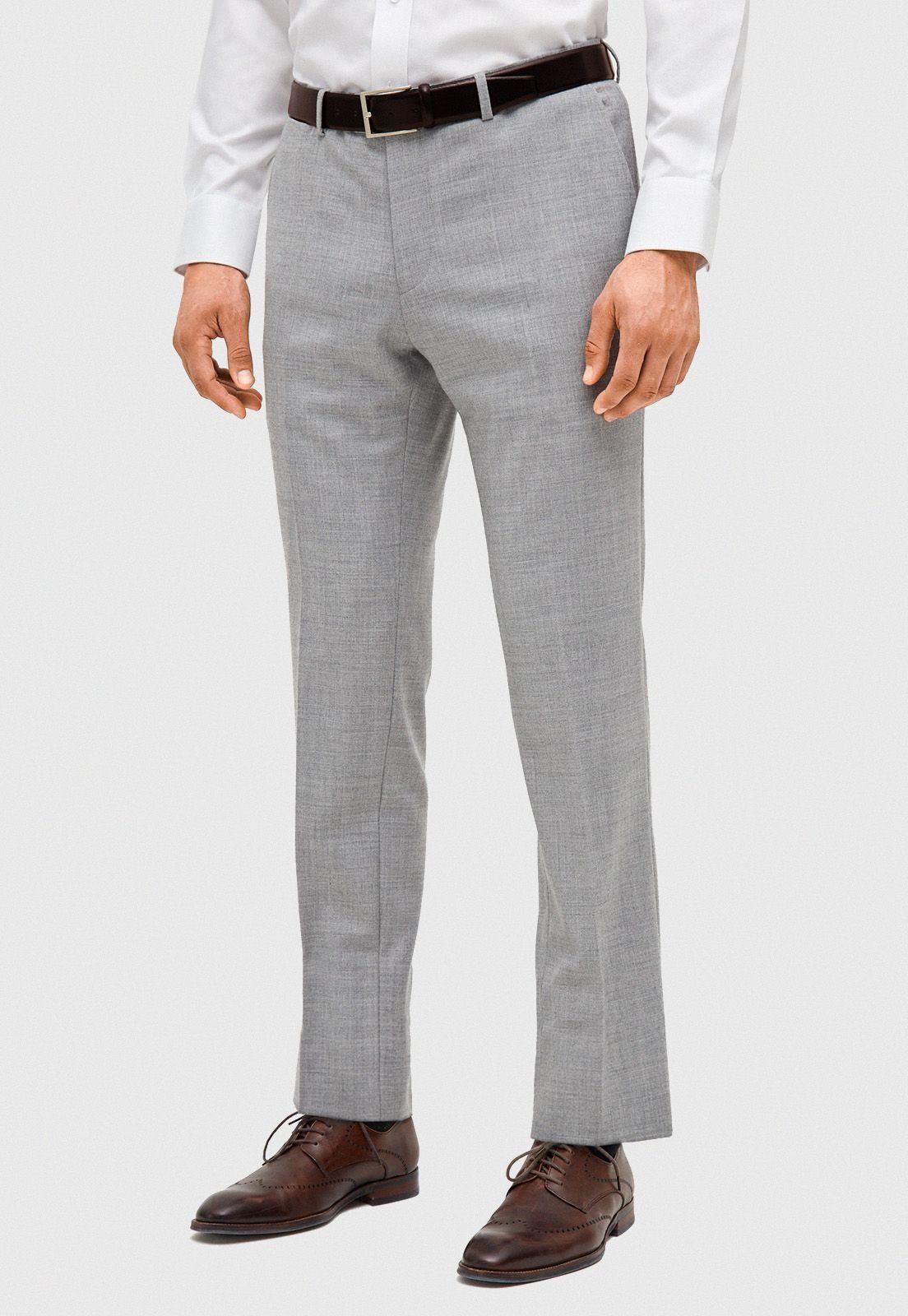 Pantalón Franela Gris-0