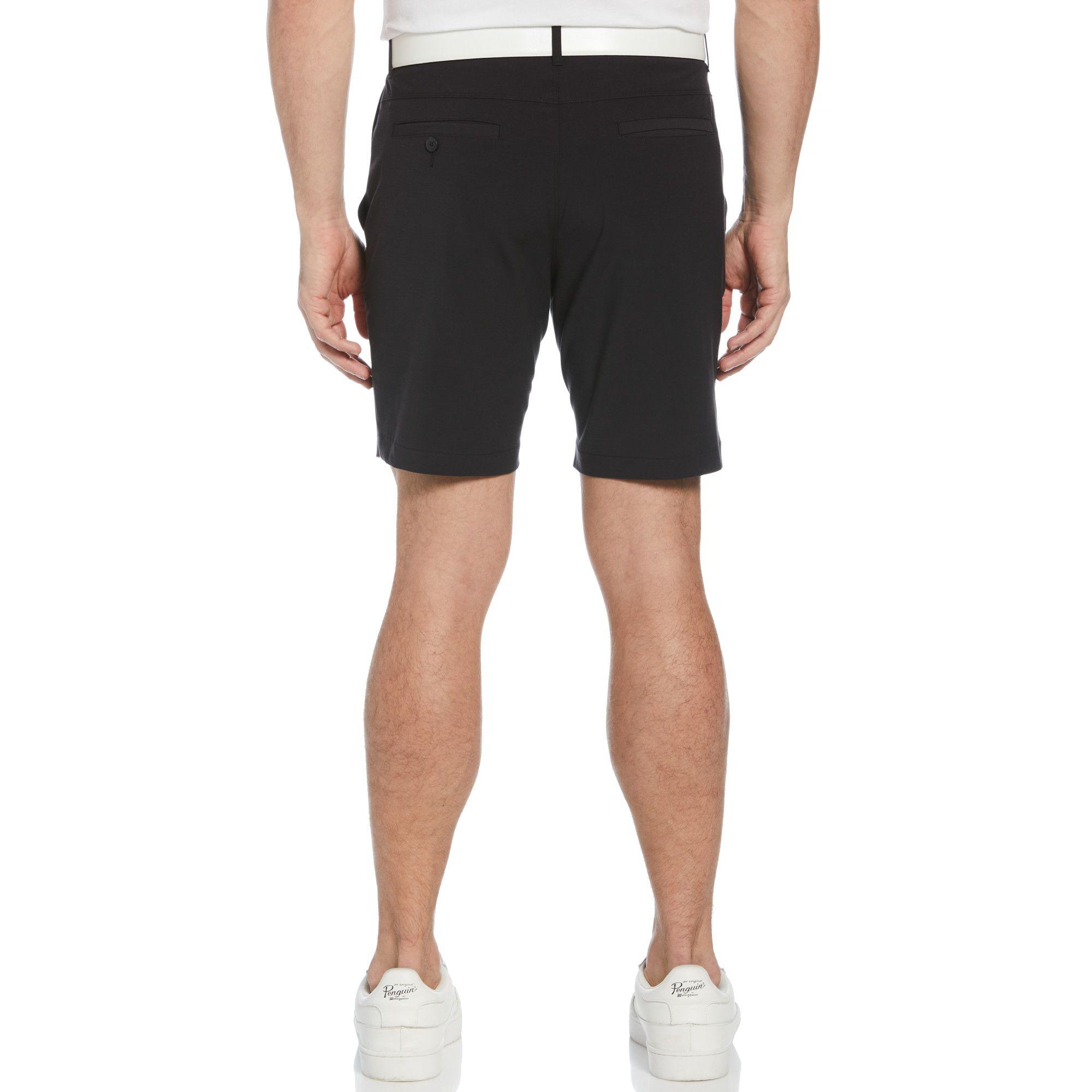 Bermuda Hombre Pete Performance 8" Negro-1