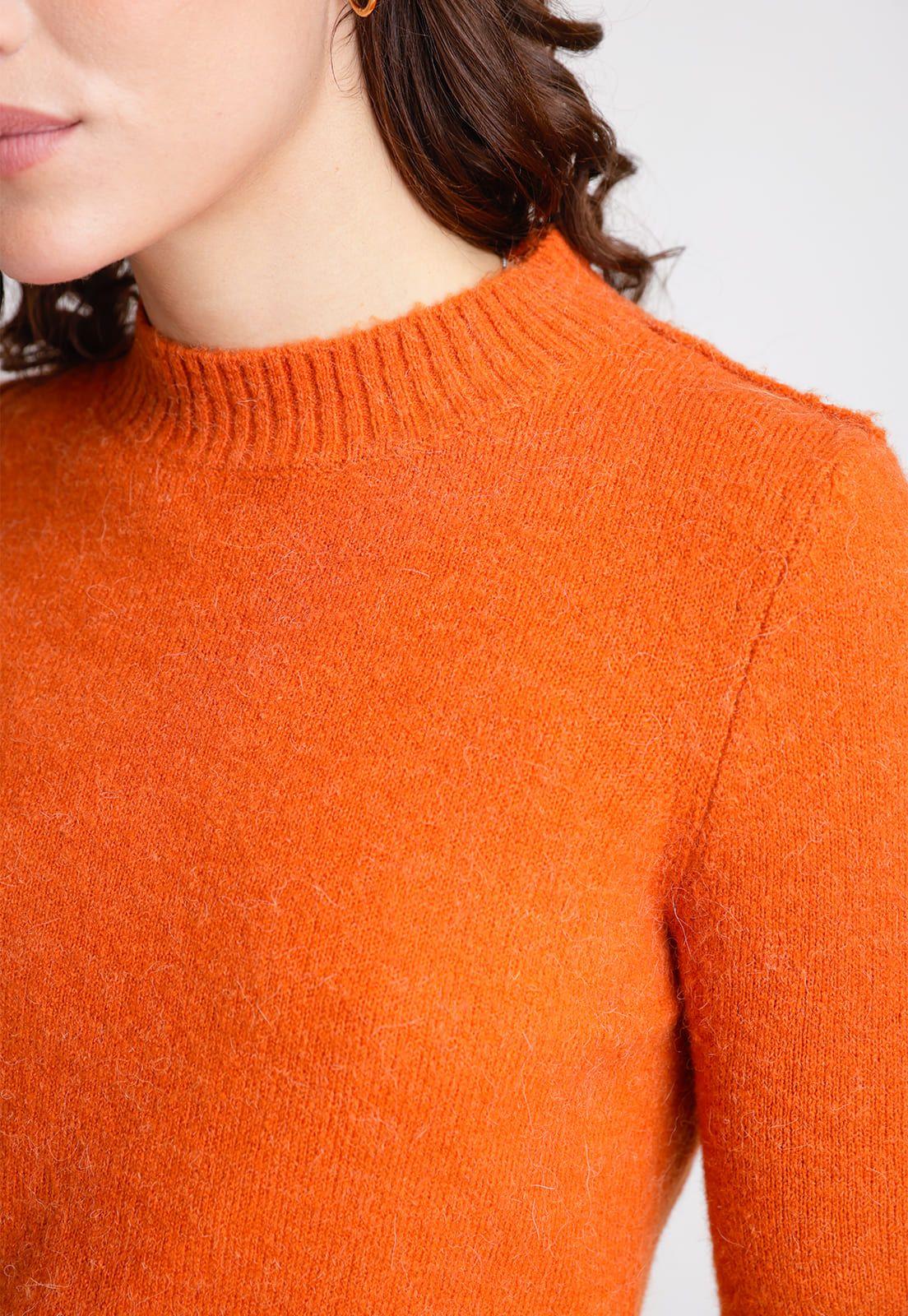 Tejido De Mujer Modelo Rania Color Terracota-2