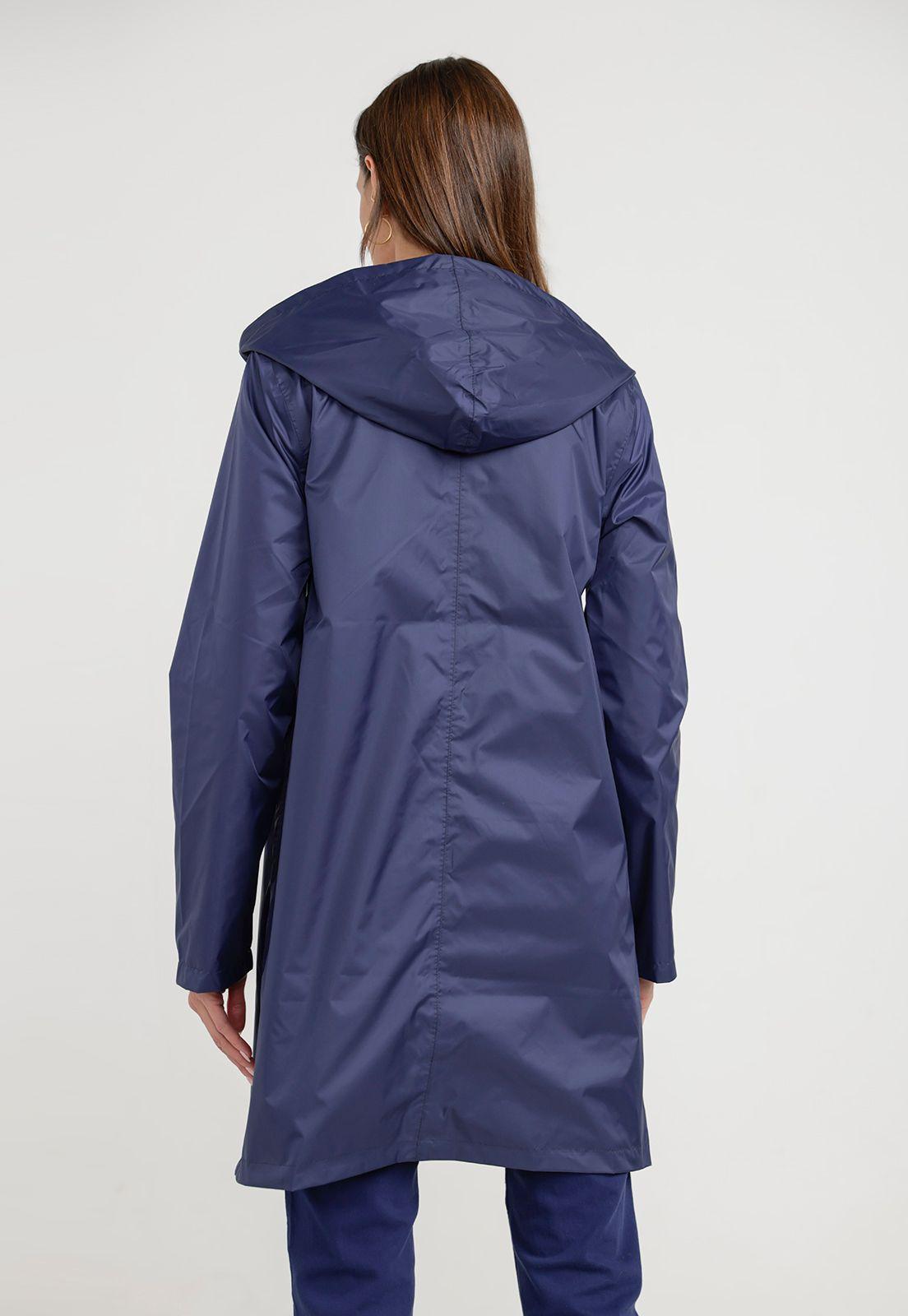 Impermeable Mujer Paz Azul-2