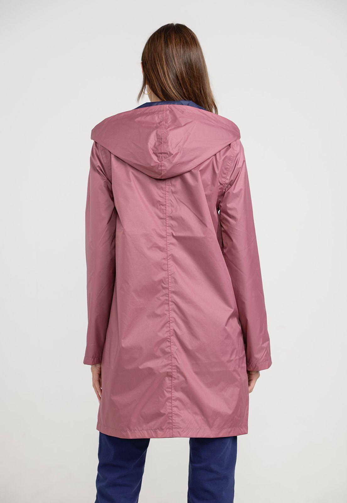Impermeable Mujer Paz Azul-3