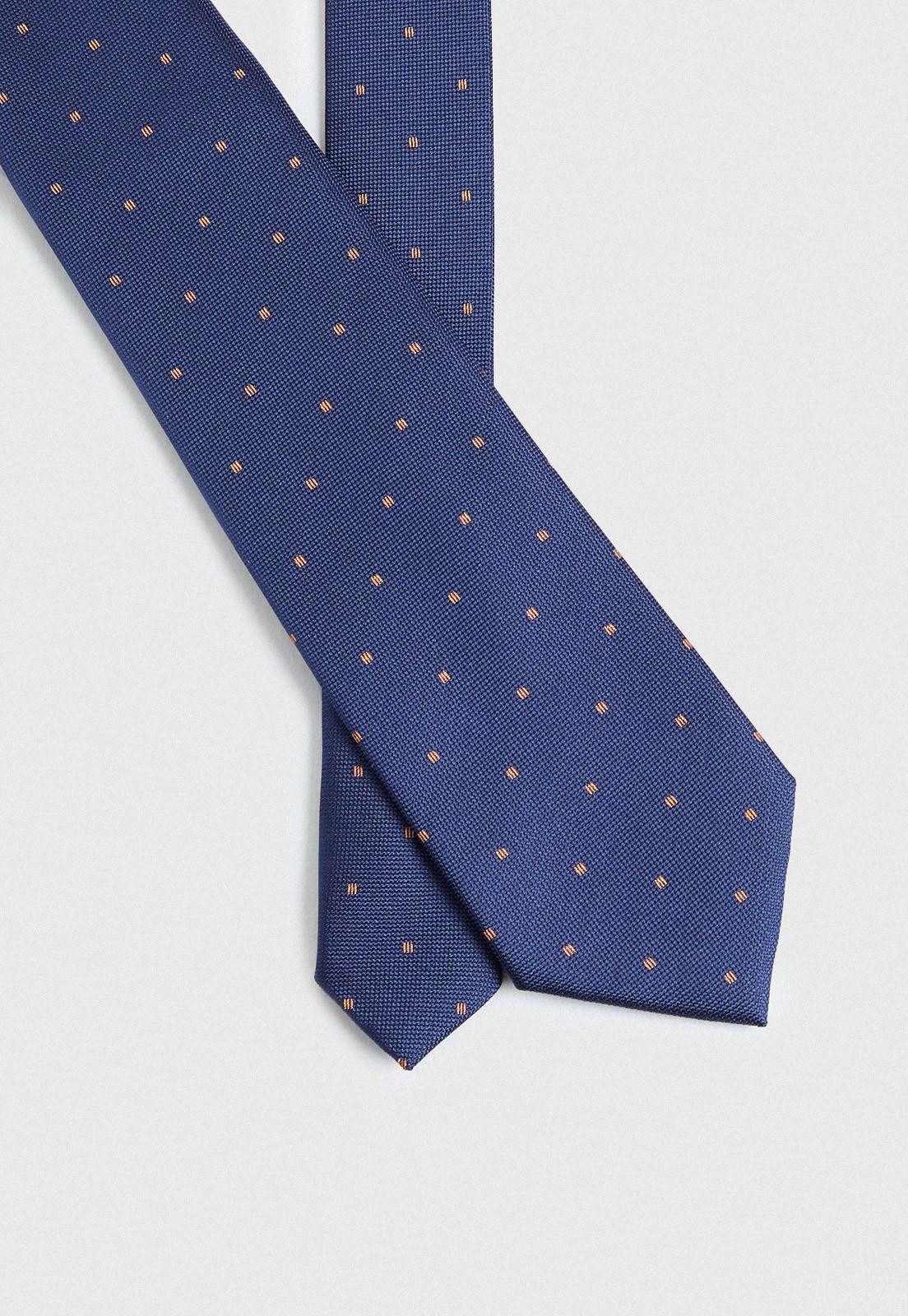 Corbata Andrew puntos azul-1