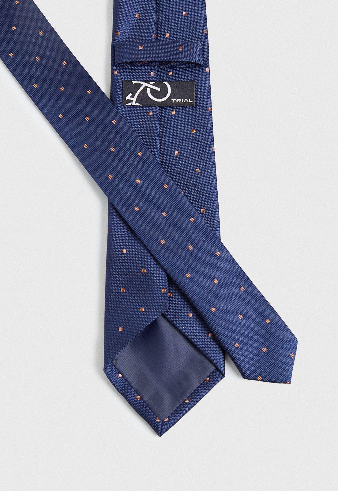 Corbata Andrew puntos azul-2