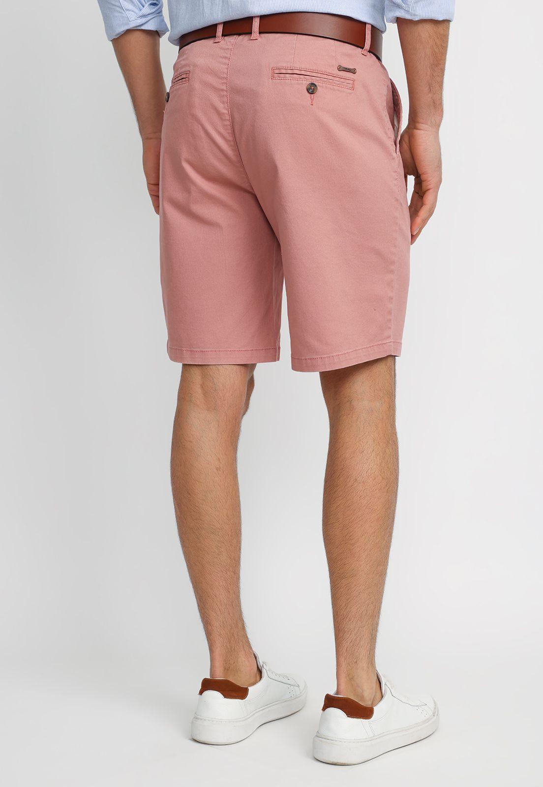 Bermuda Algodón Valerio Coral-1