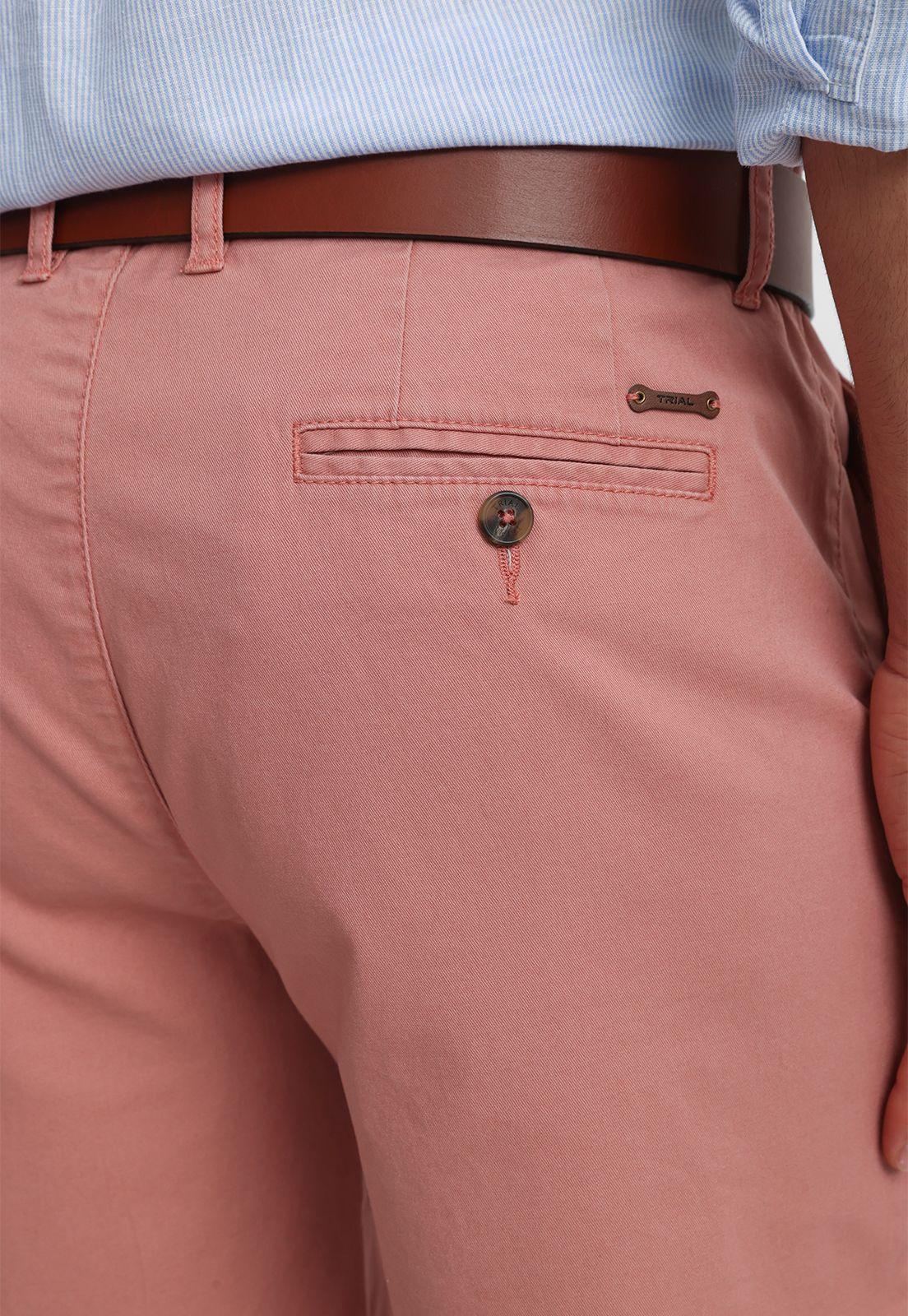 Bermuda Algodón Valerio Coral-2