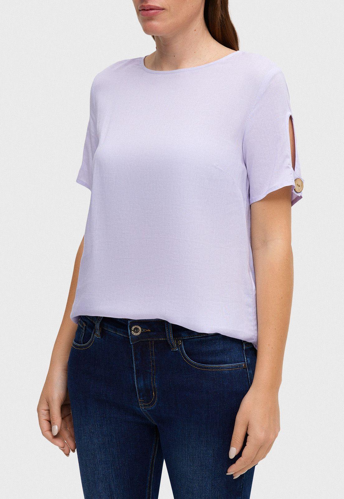 Blusa Garza Lila-0