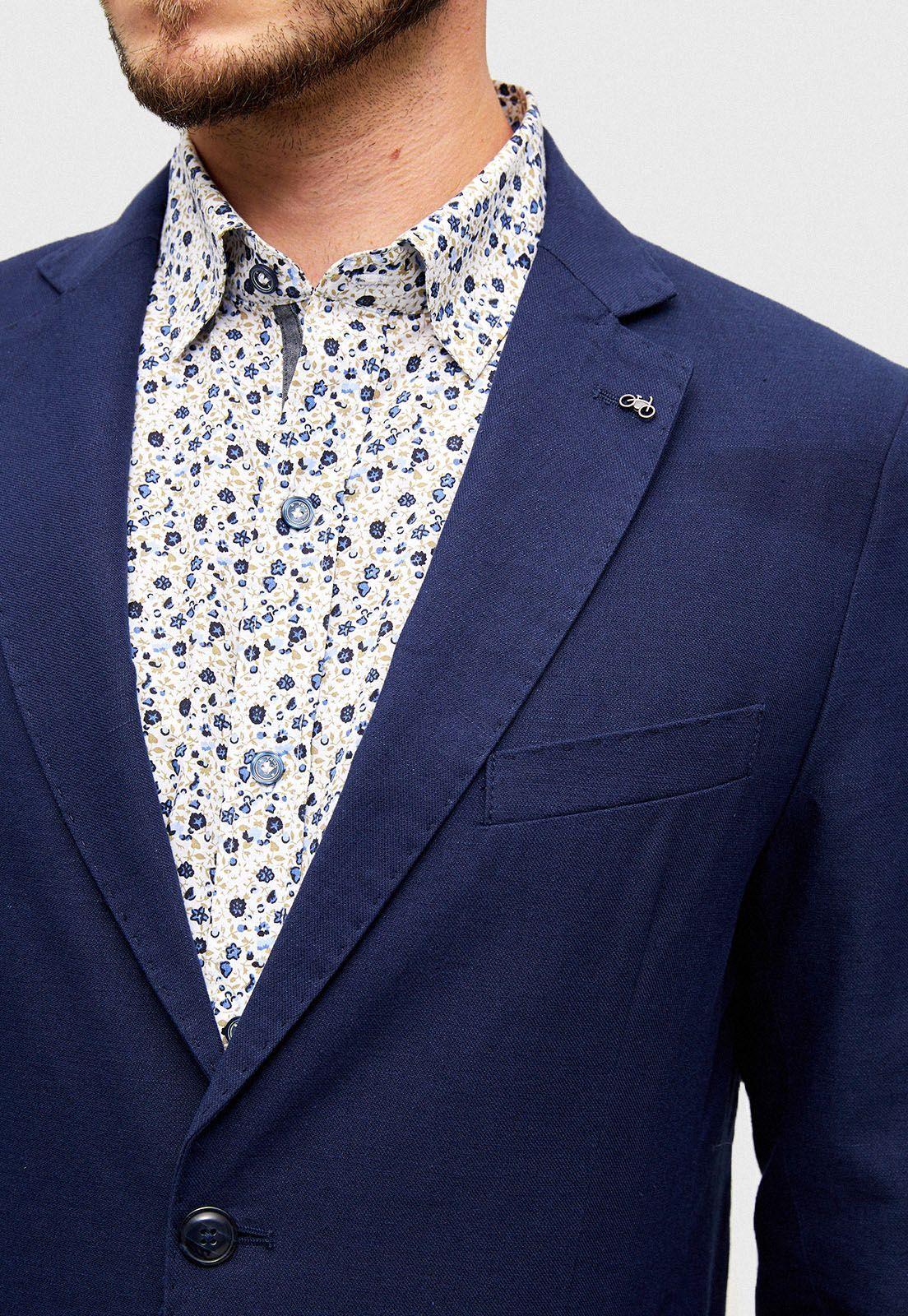 Chaqueta Italiana Sorrento Navy-2