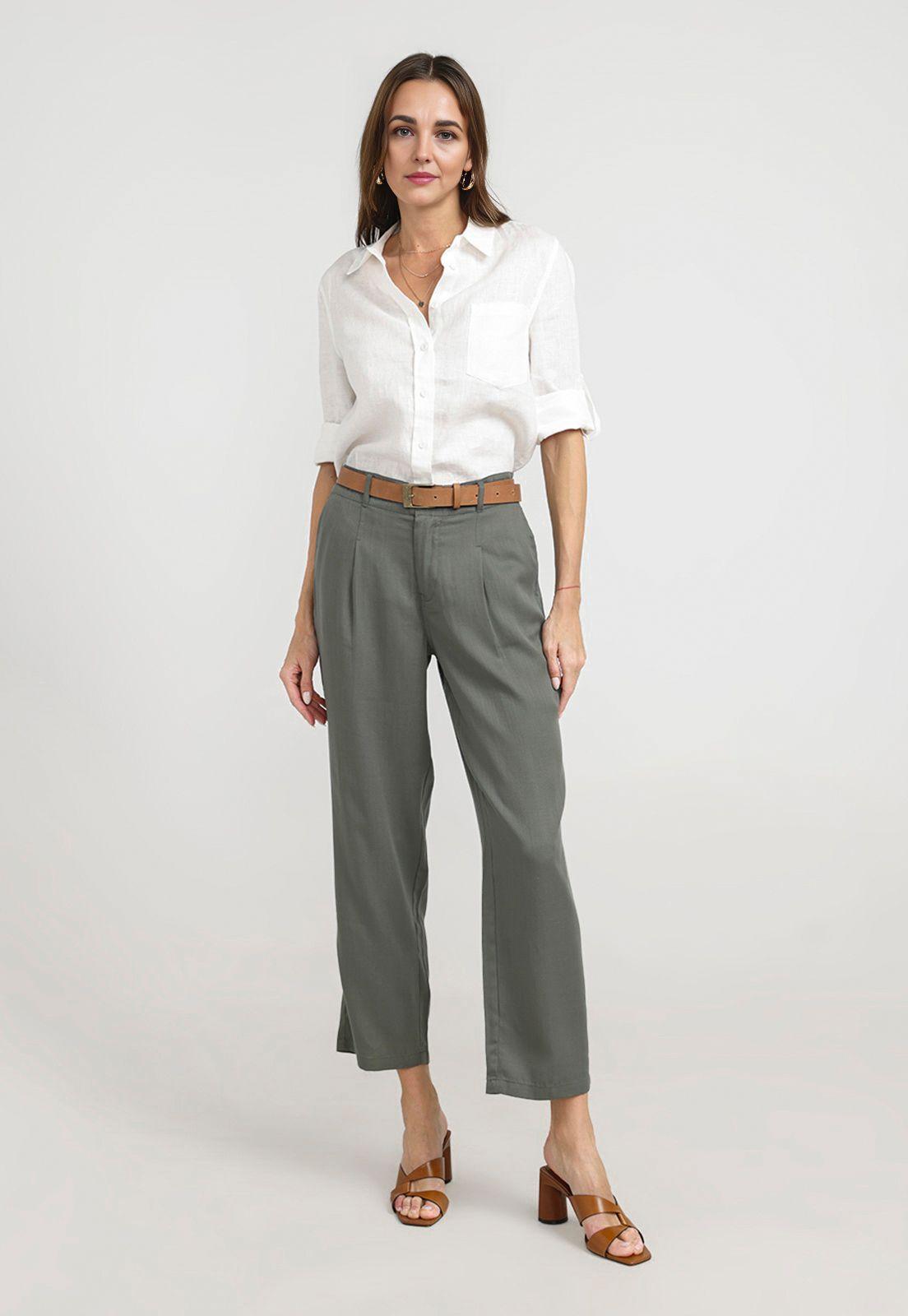 Pantalón Mujer Sofia Liocel Oliva-3