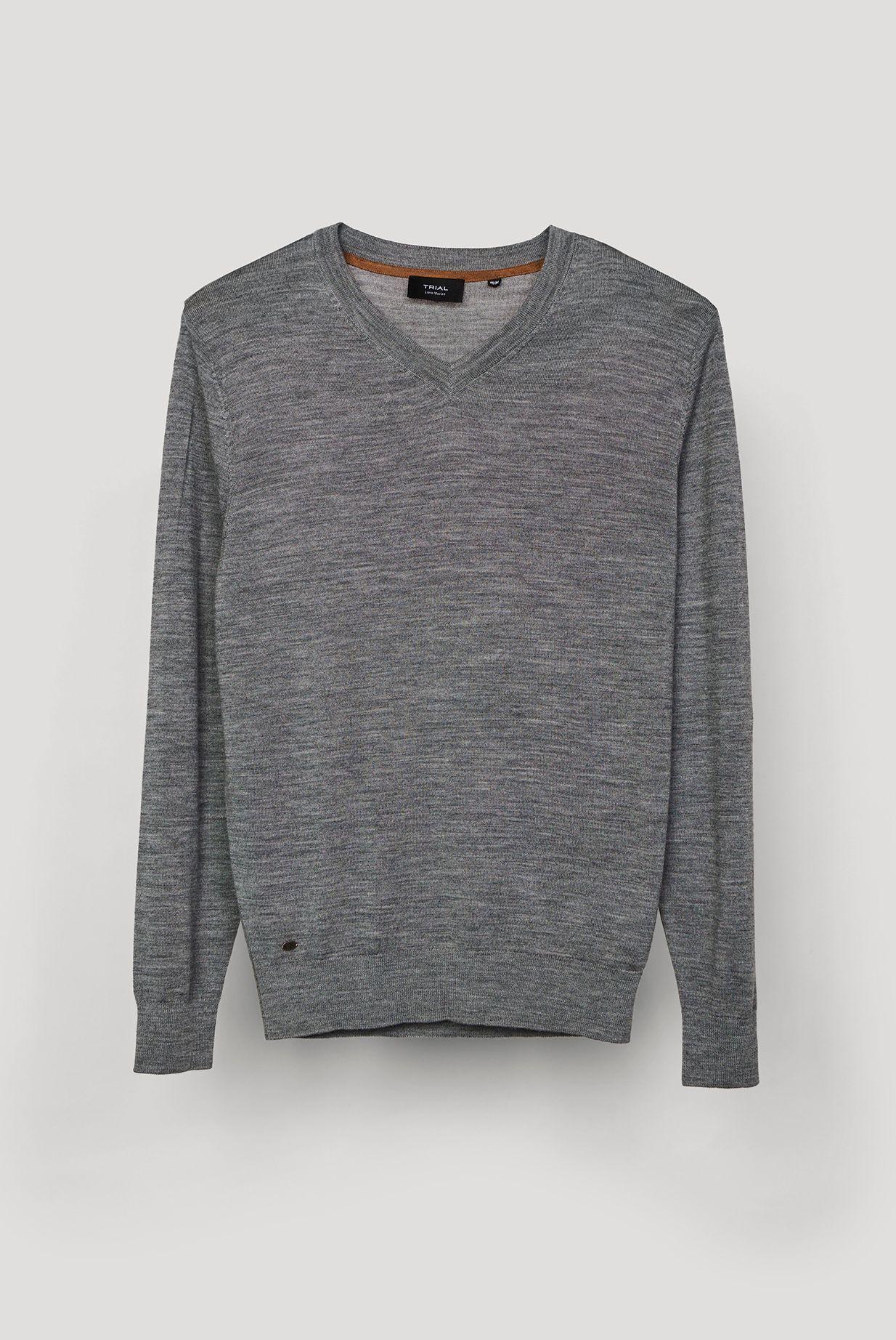 Sweater Metcontvnecks Gris Melange-2