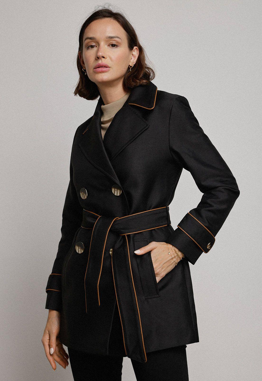 Trench Alessia Negro-0