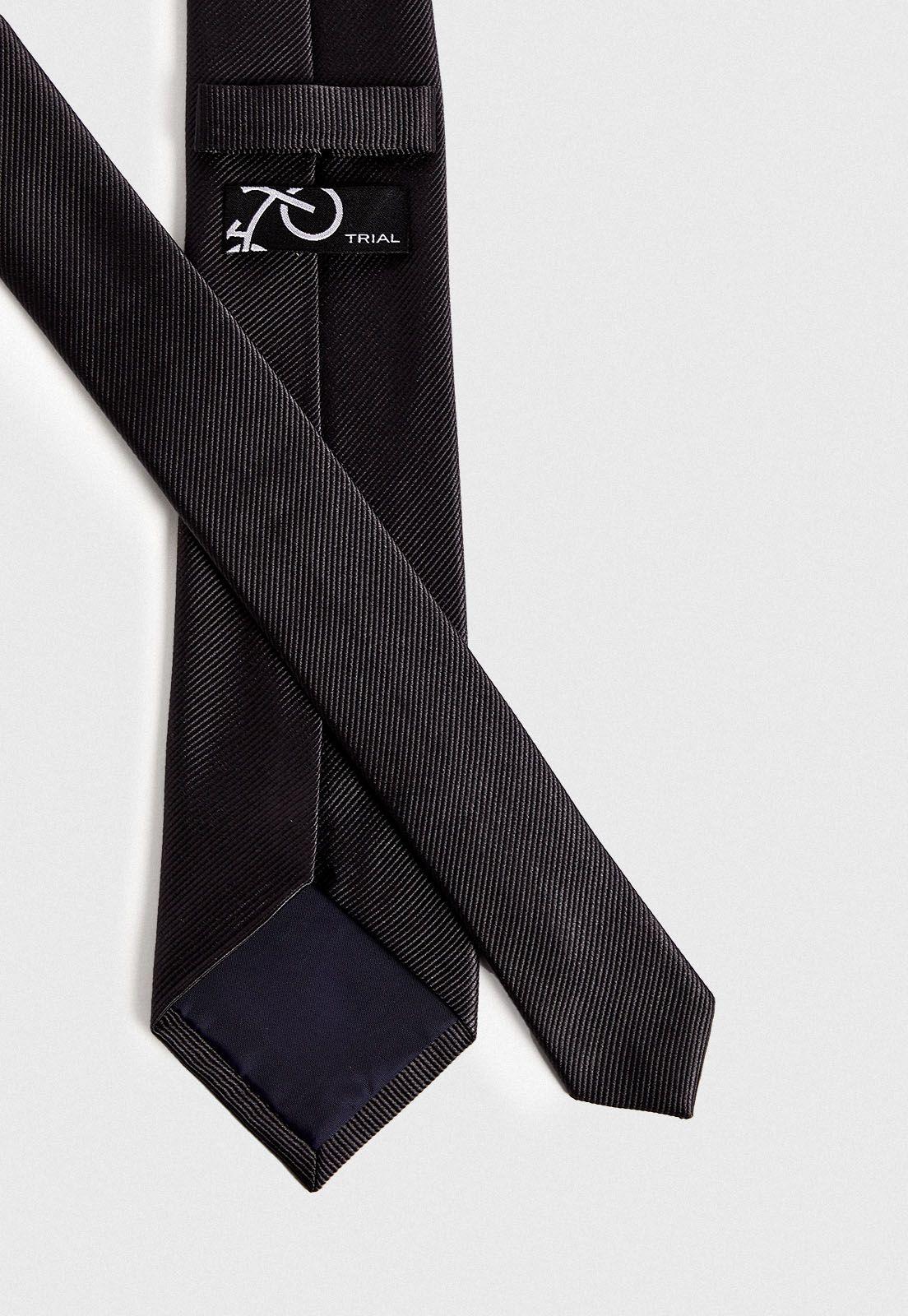 Corbata hombre Formal Executive Seda Gris -2
