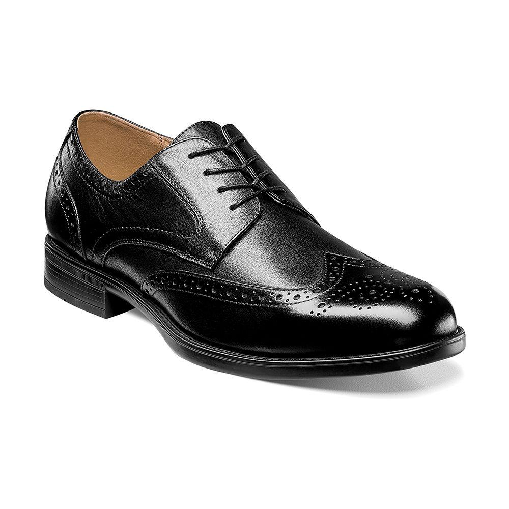 Zapatos Formal Midtown Wingtip Oxford Negro-0