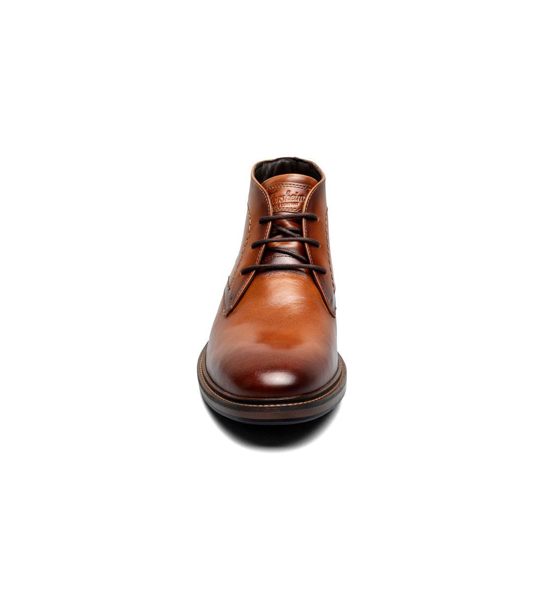 Botines Casual Forge Plain Chukka Cognac-1