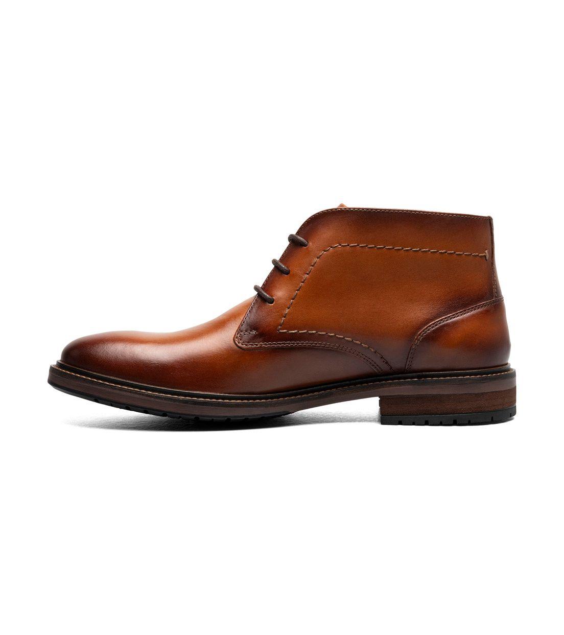 Botines Casual Forge Plain Chukka Cognac-4