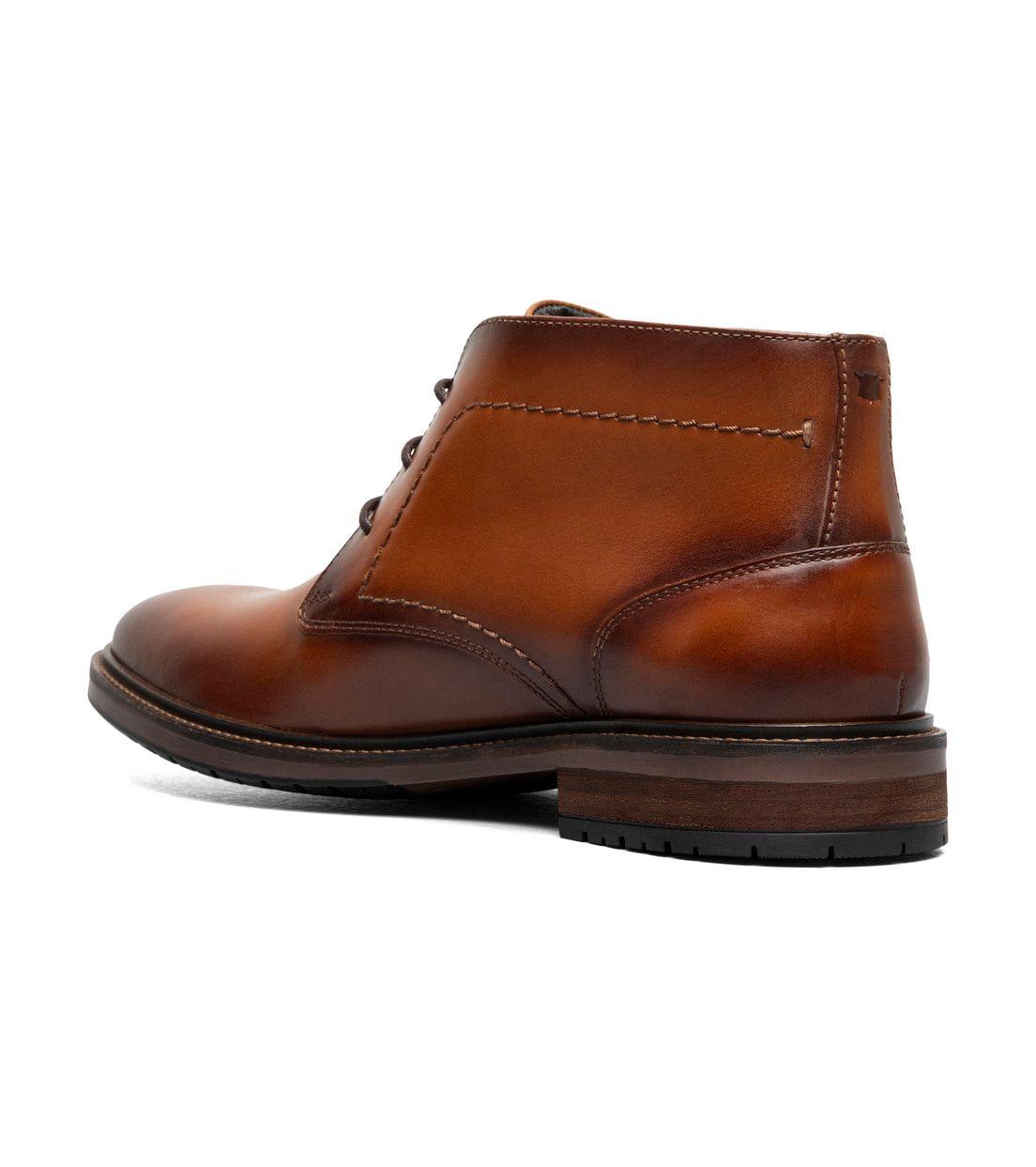 Botines Casual Forge Plain Chukka Cognac-7