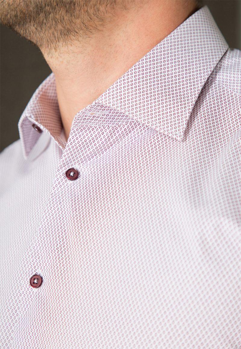 Camisa .Executive. Burdeo-3