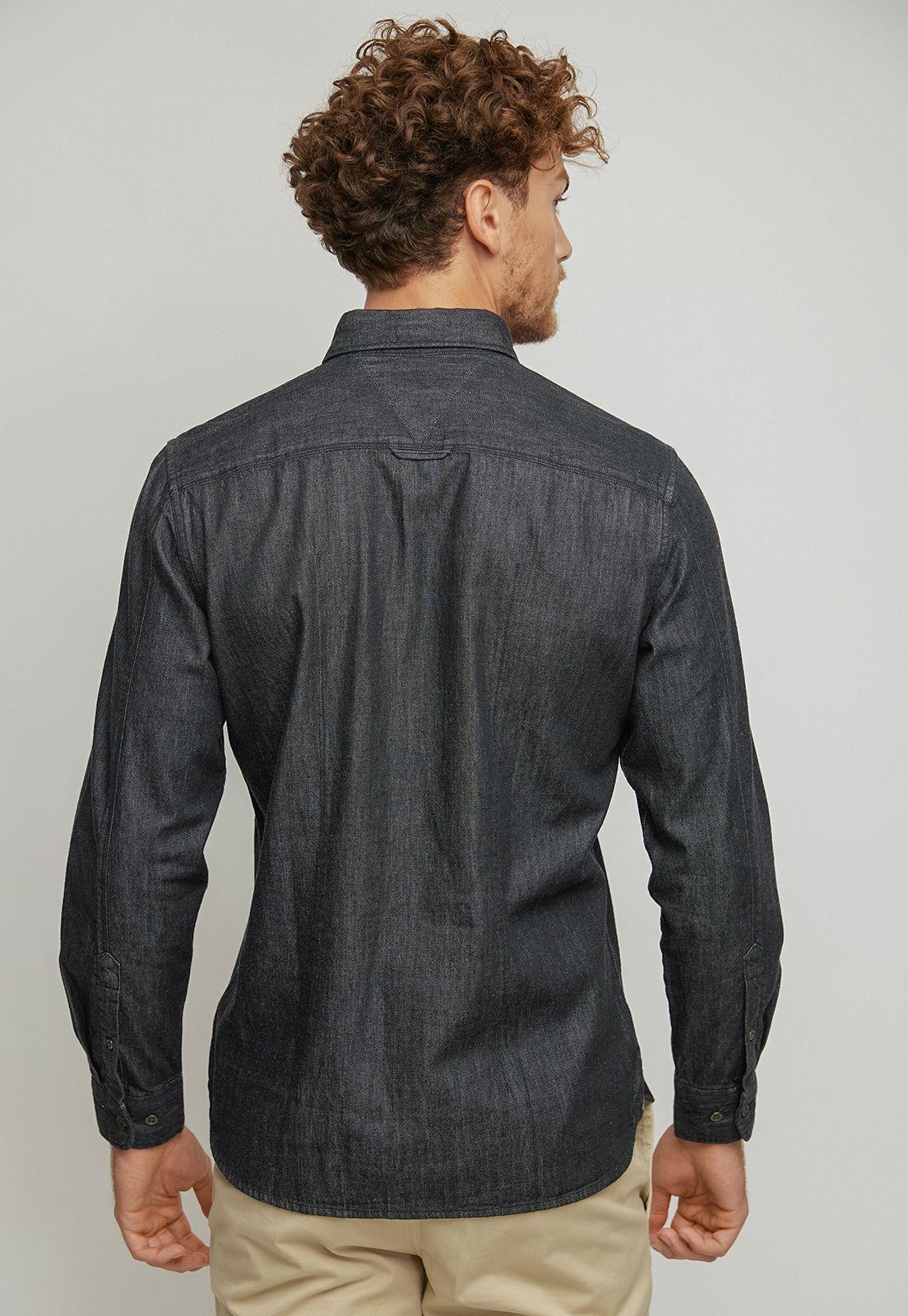 Camisa Bishop Denim negro-1