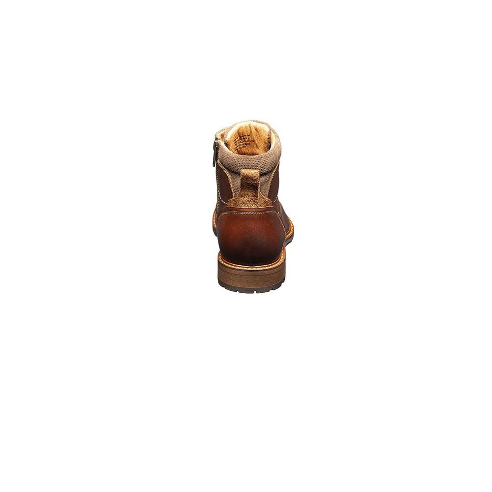 Botines Lodge Cap Toe Lace Up Boot Café-3
