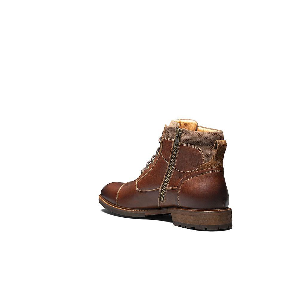 Botines Lodge Cap Toe Lace Up Boot Café-7